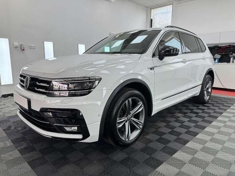 Gebraucht VW Tiguan Allspace Highline 200 PS (147 kW) 2021 Weiß SUV