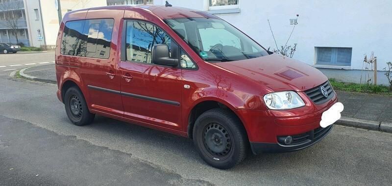 Rot Gebraucht 2007 VW Caddy Family Van / Kleinbus | 3.500 € (Fairer Preis) - Bild 1/4