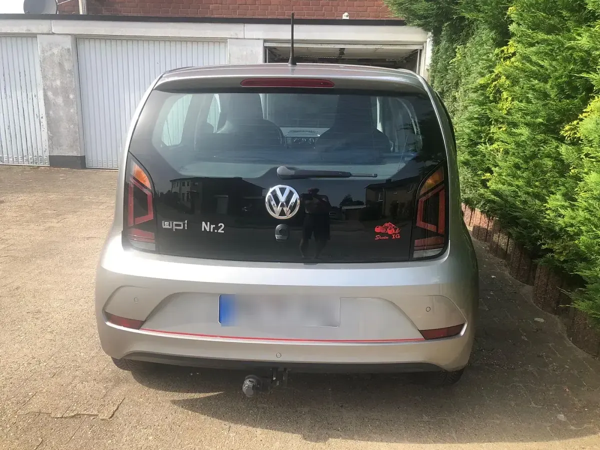 Gebraucht VW up! 60 PS (44 kW) 2017 Silber Kleinwagen