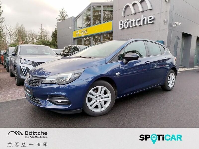 Nautic blau Gebraucht 2020 Opel Astra Limousine | 15.950 € (Fairer Preis) - Bild 1/4
