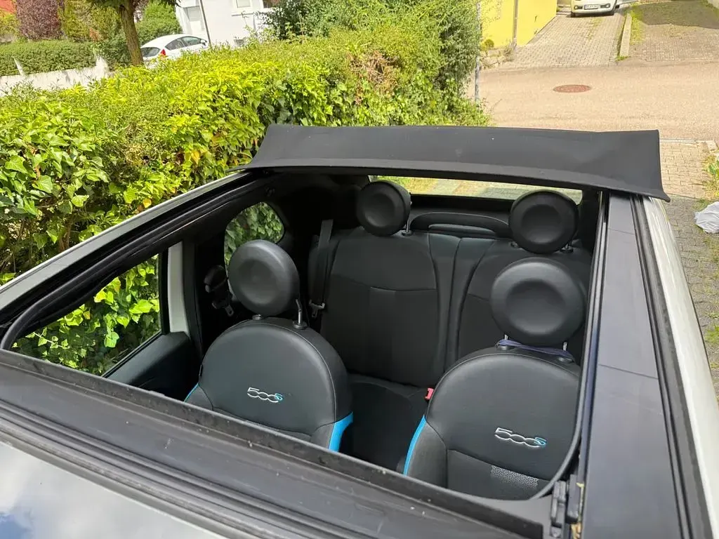 Gebraucht Fiat 500C Lounge 69 PS (50 kW) 2014 Weiß Cabrio
