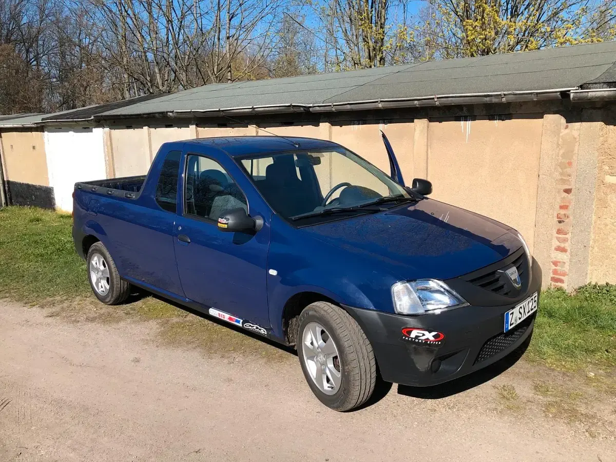 Gebraucht Dacia Pick up 87 PS (63 kW) 2009 Blau Pickup