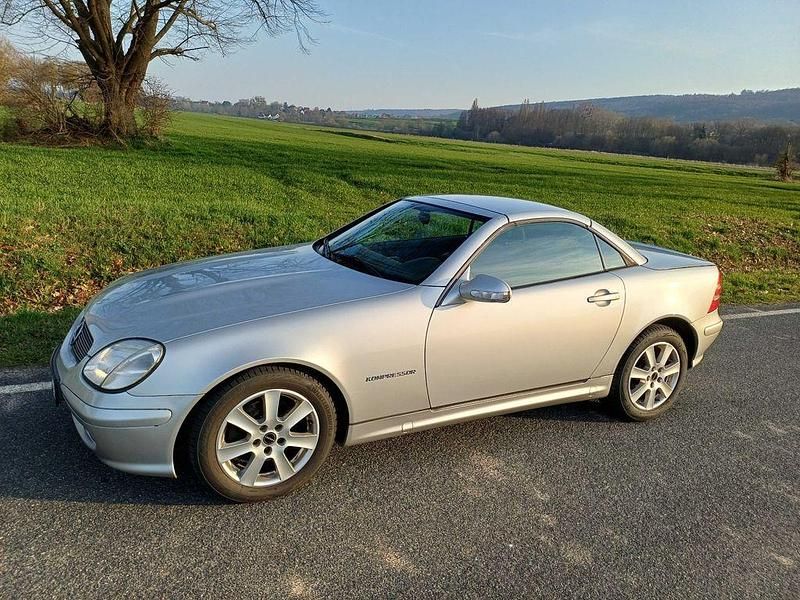 Gebraucht Mercedes SLK200 163 PS (119 kW) 2004 Silber Cabrio