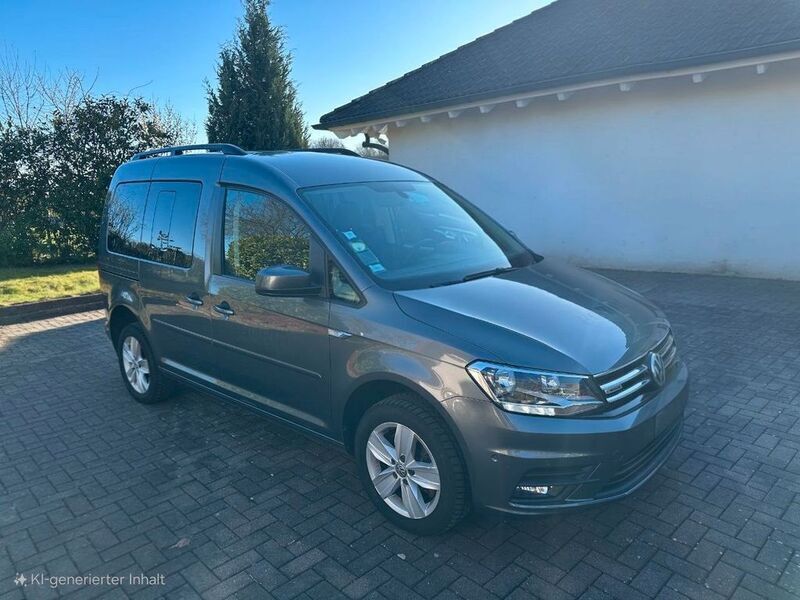 Grau Gebraucht 2019 VW Caddy Comfortline Van / Kleinbus | 17.900 € (Fairer Preis) - Bild 1/4