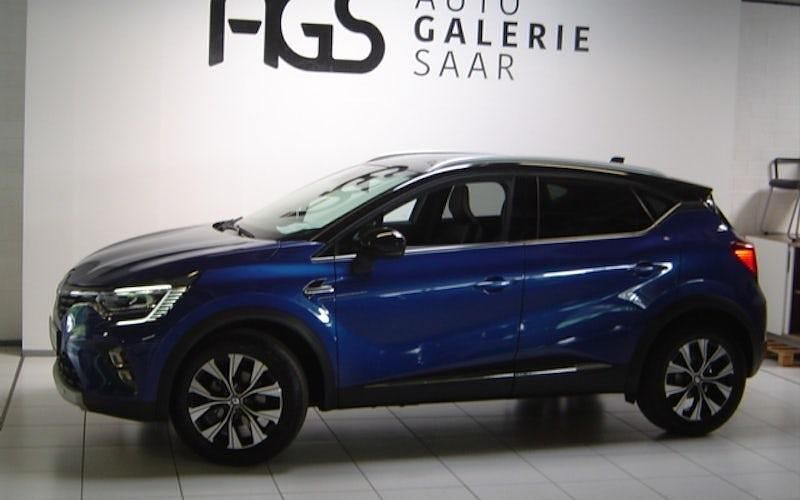 Gebraucht Renault Captur Techno 91 PS (66 kW) 2024 Blue rqh + black gne (blau) SUV