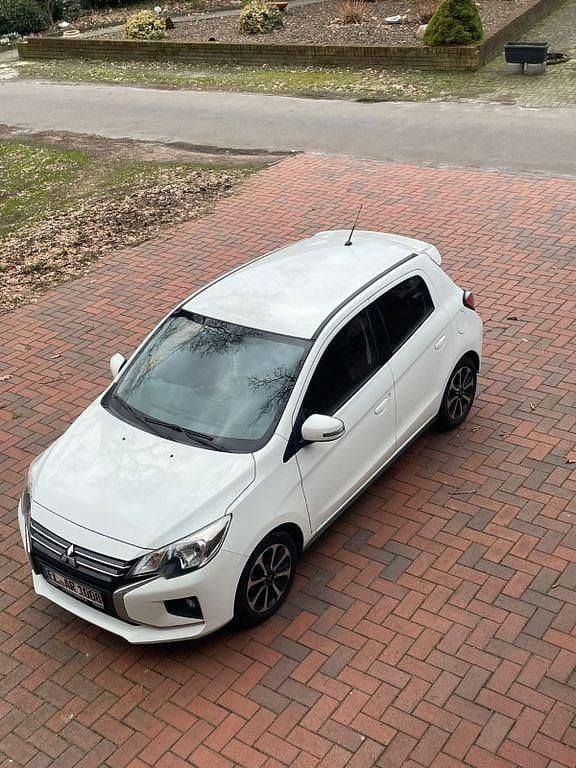 Gebraucht Mitsubishi Space Star Top 80 PS (58 kW) 2021 Weiß Kleinwagen
