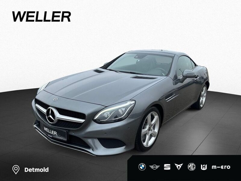 Selenitgrau (grau) Gebraucht 2017 Mercedes SLC250 Cabrio | 26.990 € - Bild 1/4