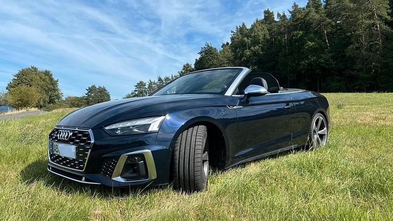 Blau Gebraucht 2023 Audi S5 Cabriolet Ambiente Cabrio | 57.990 € (Fairer Preis) - Bild 1/4