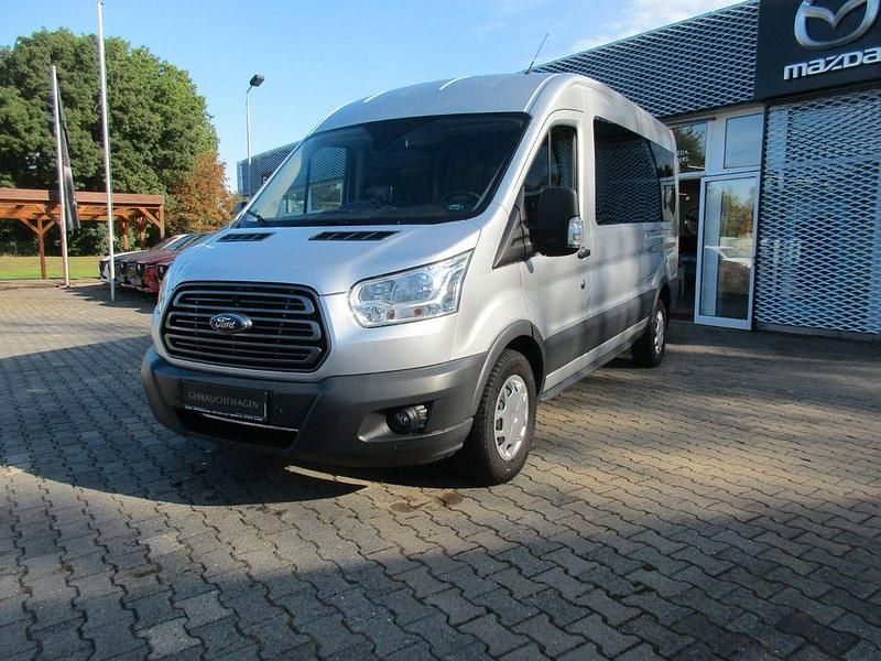 Silber Gebraucht 2019 Ford Transit Trend Kombi | 27.490 € - Bild 1/4