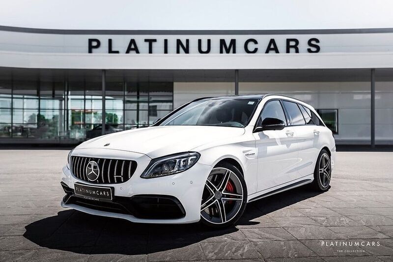 Weiß Gebraucht 2019 Mercedes C63S AMG AMG Limousine | 59.947 € (Teuer) - Bild 1/4