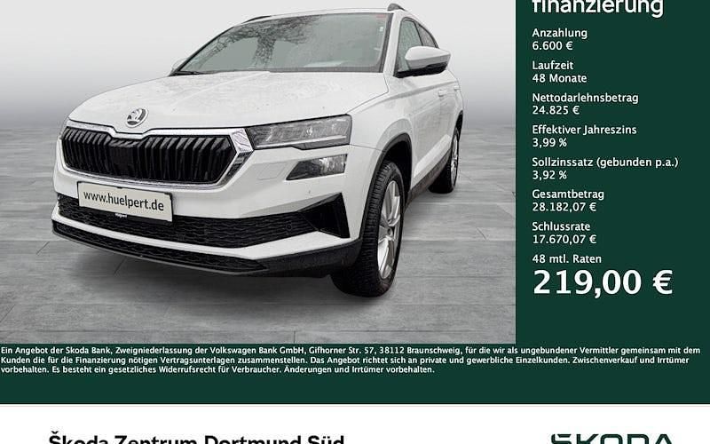 Gebraucht Skoda Karoq Selection 150 PS (110 kW) 2025 Weiß SUV