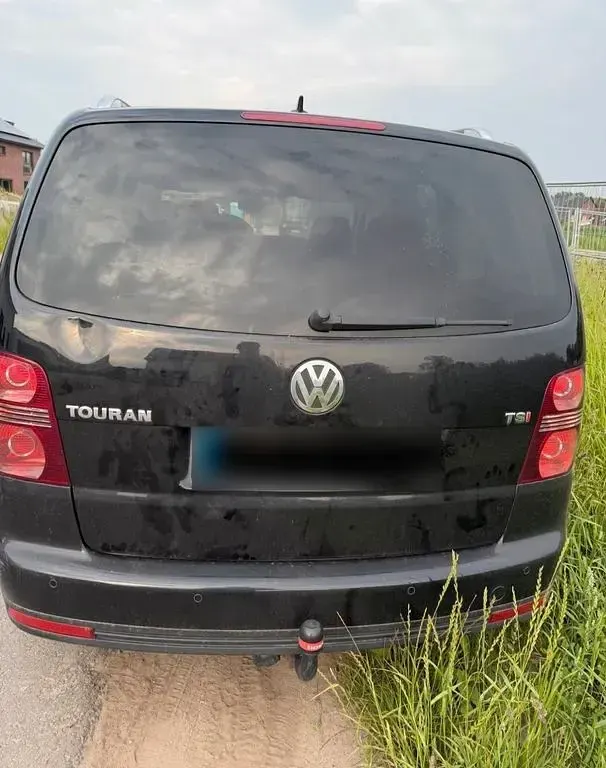Gebraucht VW Touran 140 PS (102 kW) 2008 Schwarz Van / Kleinbus