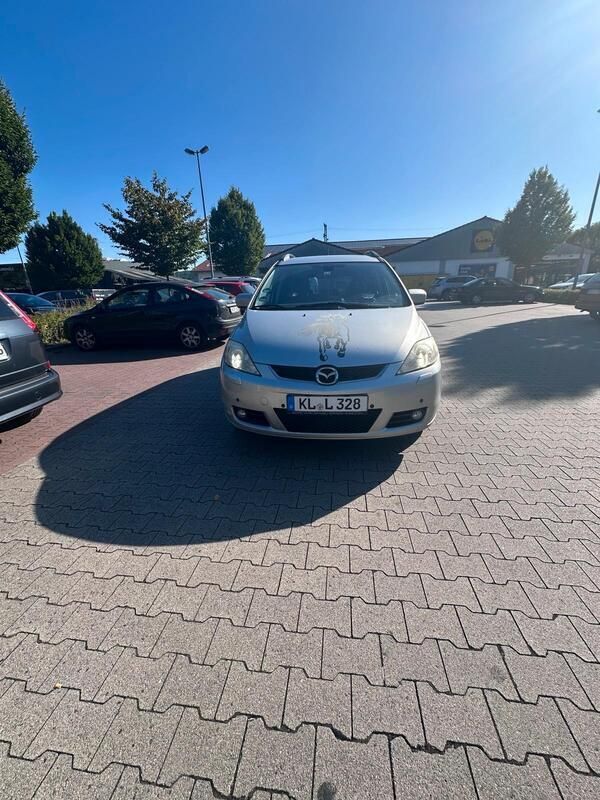 Silber Gebraucht 2006 Mazda 5 Van / Kleinbus | 1.400 € (Superpreis) - Bild 1/4