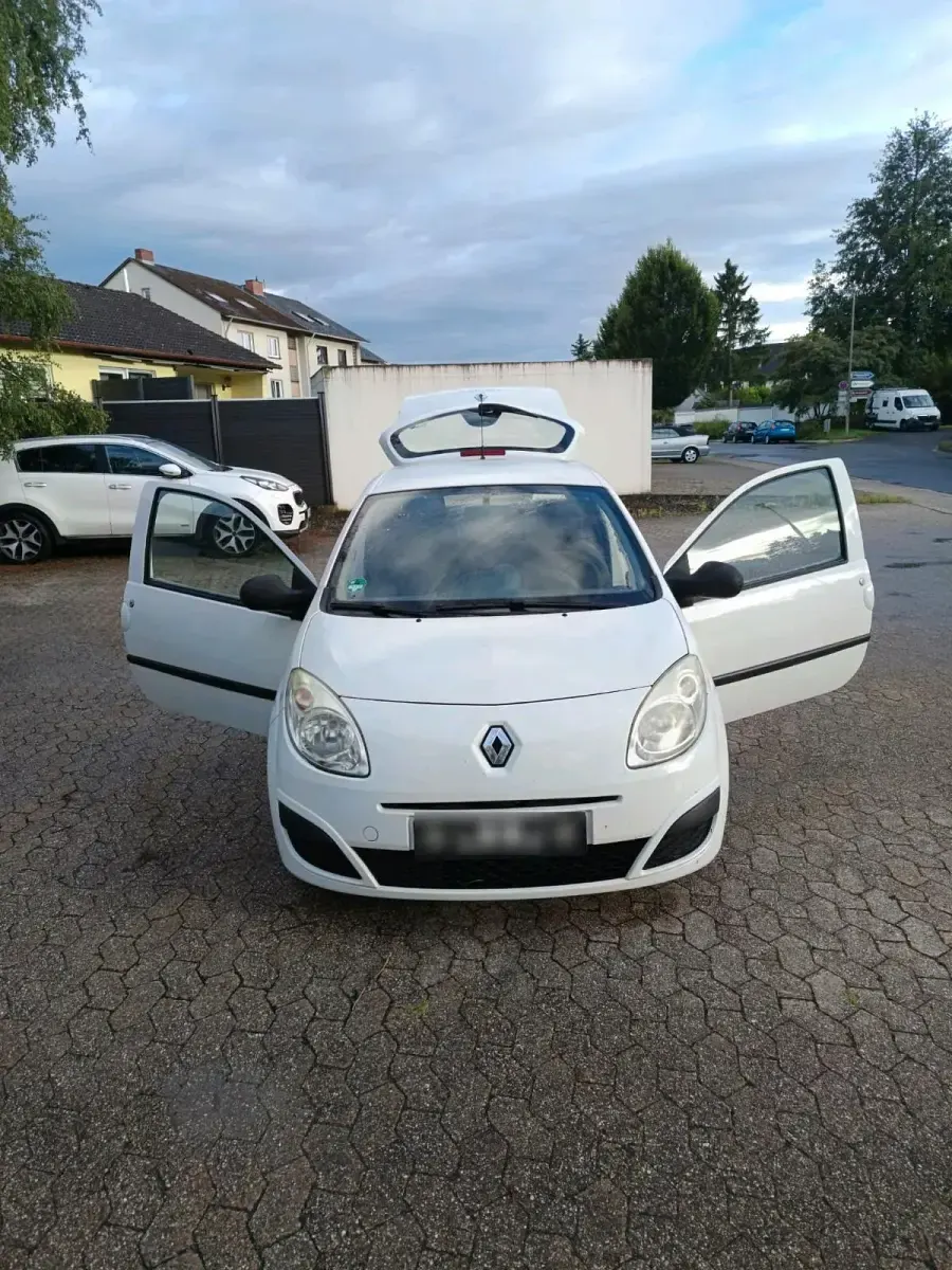 Gebraucht Renault Twingo 58 PS (42 kW) 2009 Weiß Kleinwagen