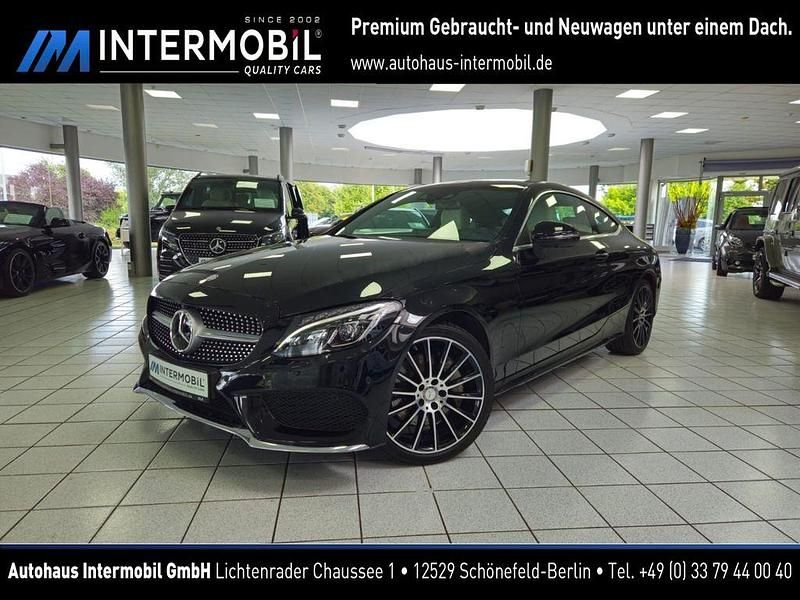 Obsidianschwarz Gebraucht 2016 Mercedes C300 AMG Coupé | 31.990 € (Fairer Preis) - Bild 1/4