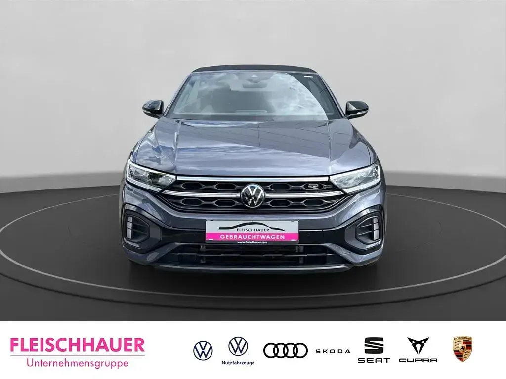 Gebraucht VW T-Roc Cabriolet R-line 150 PS (110 kW) 2023 Grau Cabrio