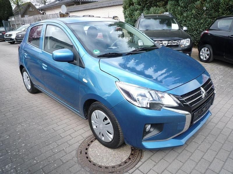 Gebraucht Mitsubishi Space Star Plus 71 PS (52 kW) 2022 Blau Kleinwagen