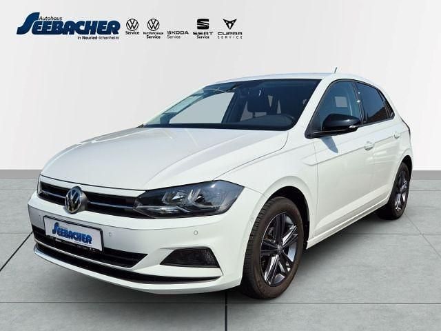 Weiss Gebraucht 2019 VW Polo IQ Drive Kleinwagen | 14.490 € (Fairer Preis) - Bild 1/4