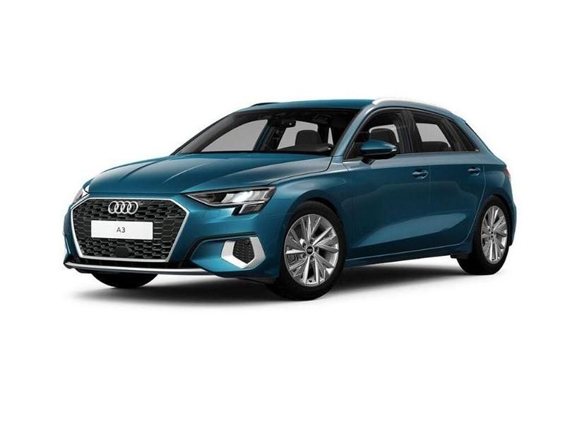 Gebraucht Audi A3 Advanced 116 PS (85 kW) 2021 Atollblau metallic Limousine