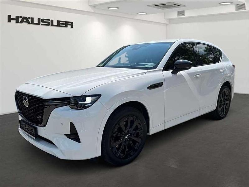 Arctic white Gebraucht 2022 Mazda CX-60 Homura-Line SUV | 38.490 € (Guter Preis) - Bild 1/4