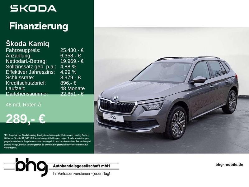 Graphitegrau metallic Gebraucht 2024 Skoda Kamiq Selection SUV | 25.430 € (Fairer Preis) - Bild 1/4