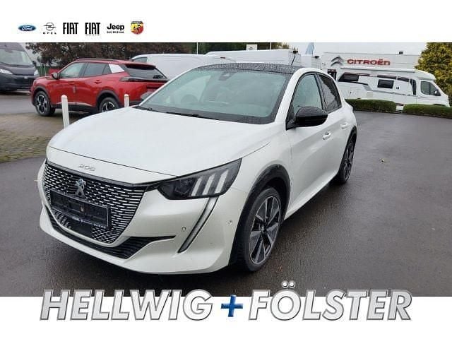 Weiß Gebraucht 2020 Peugeot e-208 GT Kleinwagen | 16.990 € (Fairer Preis) - Bild 1/4