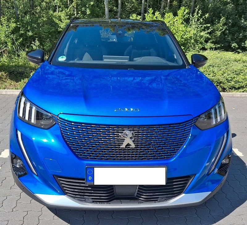 Blau Gebraucht 2022 Peugeot e-2008 GTi SUV | 18.300 € (Fairer Preis) - Bild 1/4