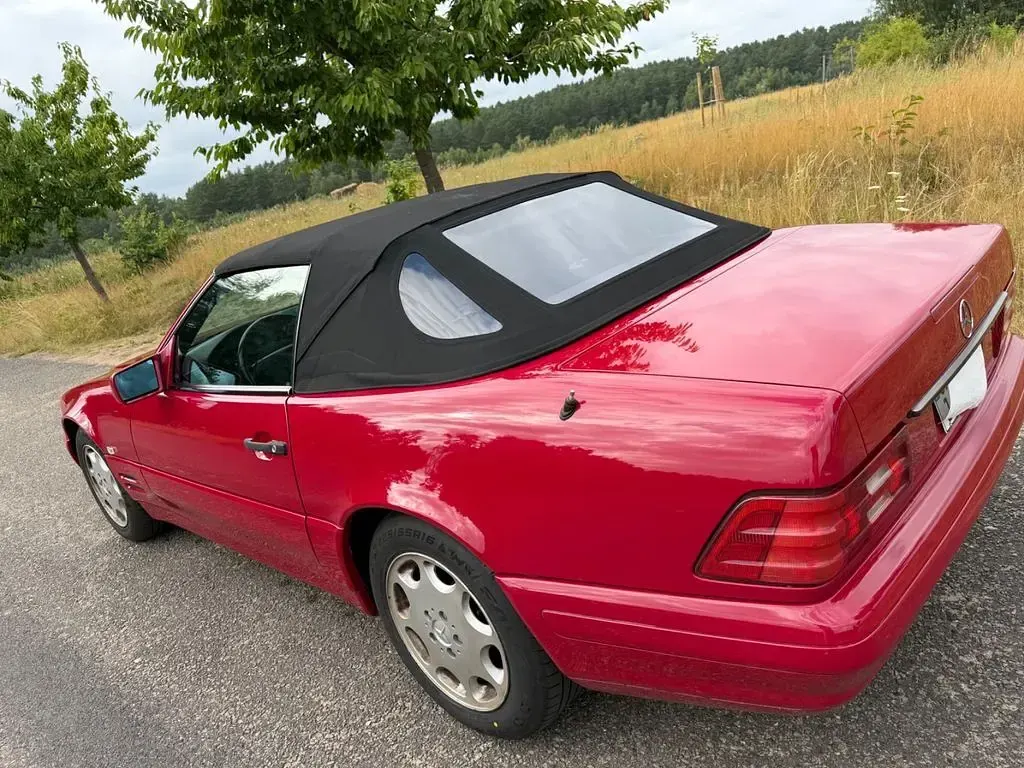 Gebraucht Mercedes SL500 320 PS (235 kW) 1997 Rot Cabrio