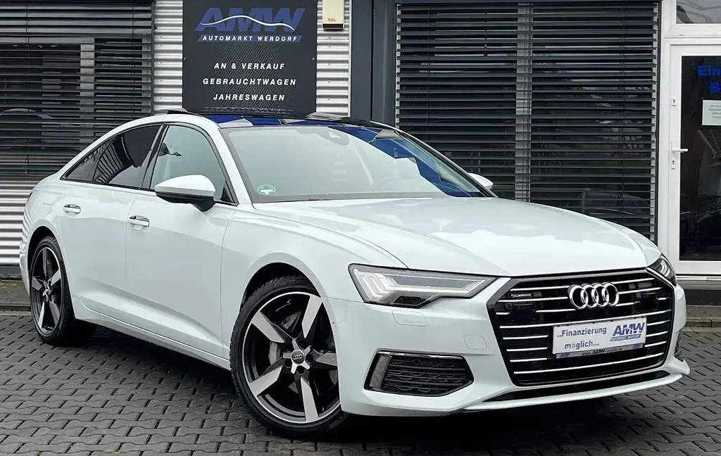 Gebraucht Audi A6 S-Line 286 PS (210 kW) 2022 Weiß Limousine