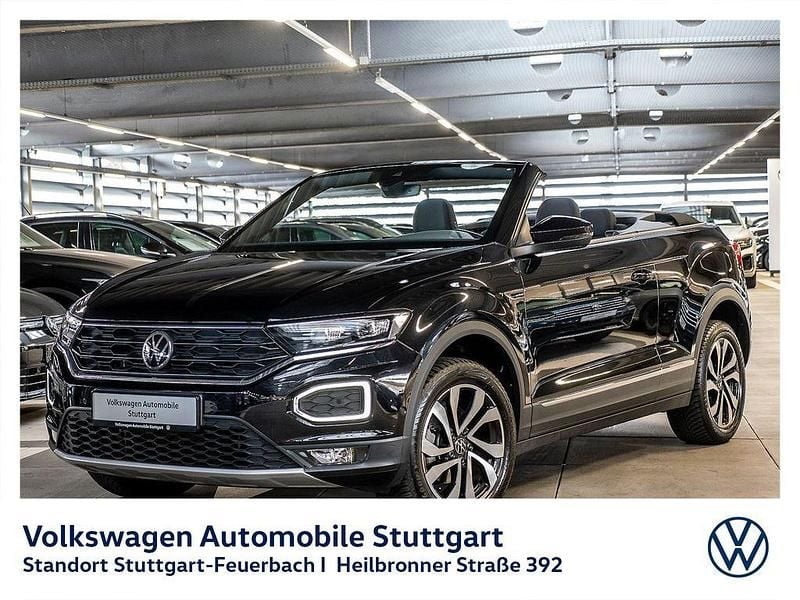 Gebraucht VW T-Roc Cabriolet Active 110 PS (80 kW) 2021 Schwarz Cabrio