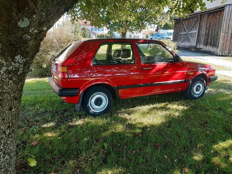 Gebraucht VW Golf II 60 PS (44 kW) 1990 Rot Kleinwagen