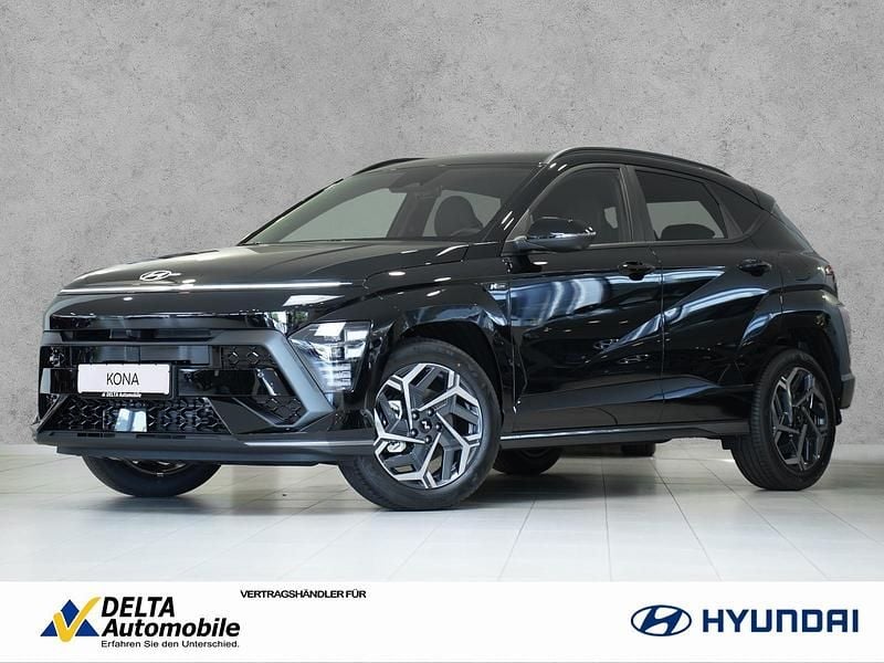 Abyss black Neu 2025 Hyundai Kona N Line SUV | 29.480 € (Fairer Preis) - Bild 1/4
