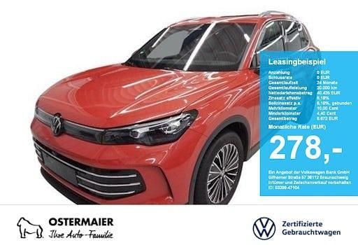 Gebraucht VW Tiguan Elegance 150 PS (110 kW) 2025 Persimmon red metallic SUV