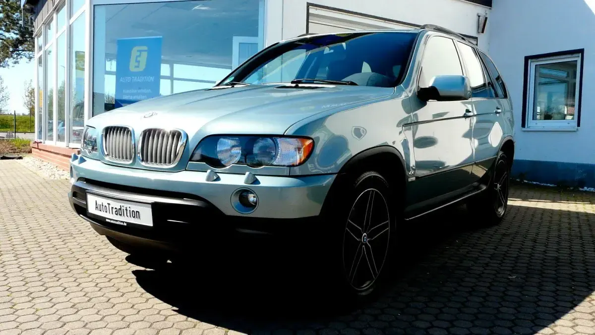 Brugt BMW X5 286 HK (210 kW) 2003 Blå SUV