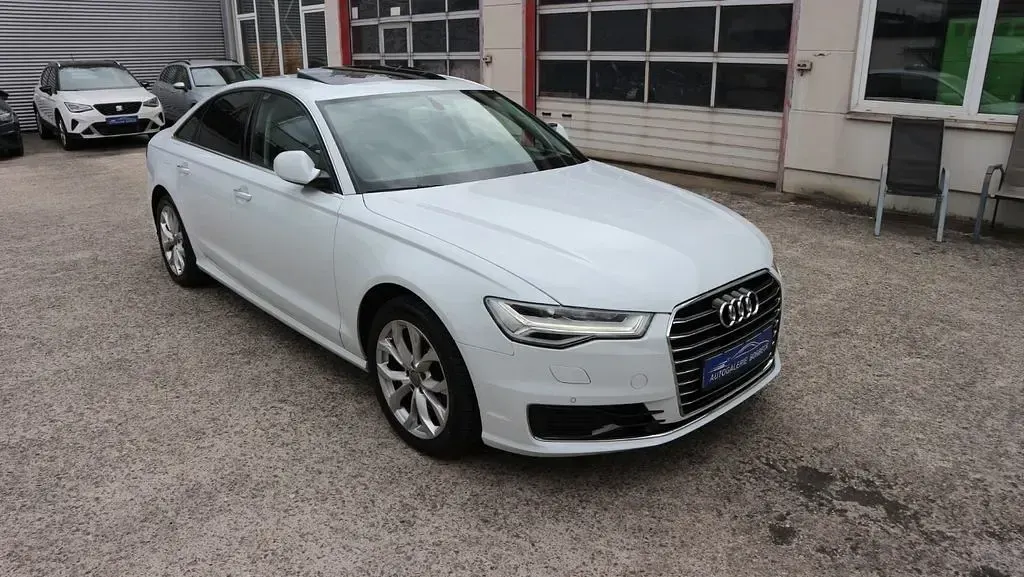 Gebraucht Audi A6 190 PS (139 kW) 2015 Weiß Limousine