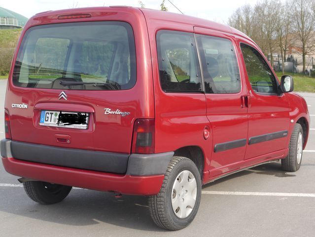 Gebraucht Citroën Berlingo 102 PS (75 kW) 2005 Rot metallic Van / Kleinbus