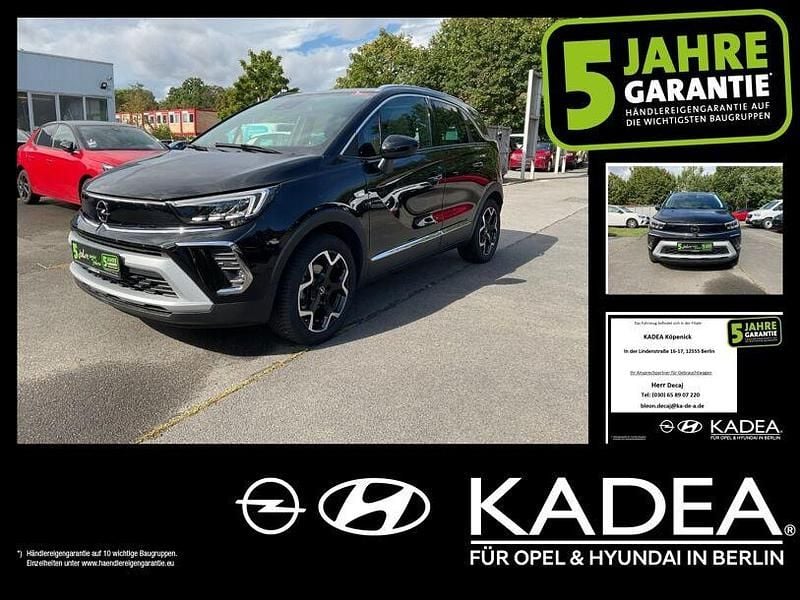 Schwarz Gebraucht 2022 Opel Crossland X SUV | 16.900 € (Guter Preis) - Bild 1/4