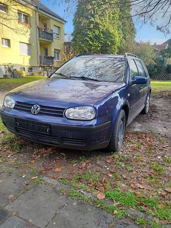 Blau Gebraucht 2002 VW Golf IV Highline Kombi | 2.200 € (Fairer Preis) - Bild 1/4