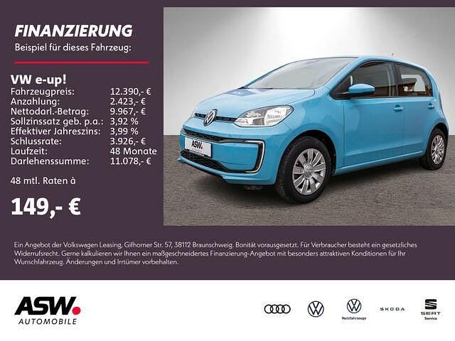 Teal blue Gebraucht 2021 VW e-up! Move Kleinwagen | 12.390 € (Guter Preis) - Bild 1/2