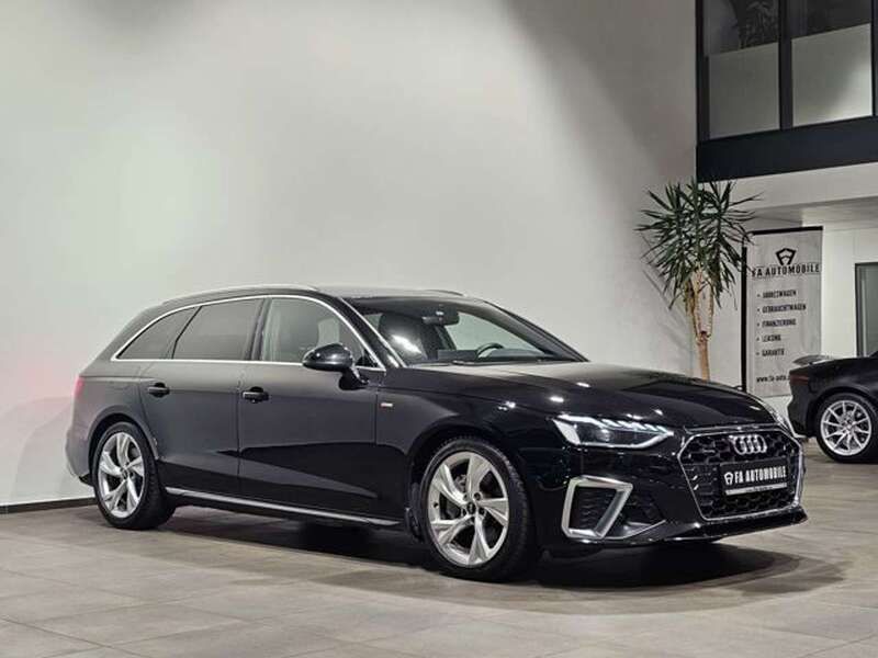 Mythosschwarz metallic Gebraucht 2023 Audi A4 S-Line Kombi | 37.190 € (Fairer Preis) - Bild 1/1