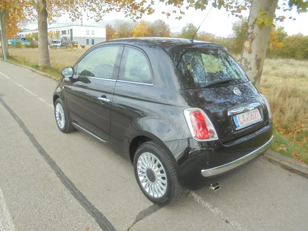 Gebraucht Fiat 500 Lounge 69 PS (50 kW) 2011 Schwarz Limousine