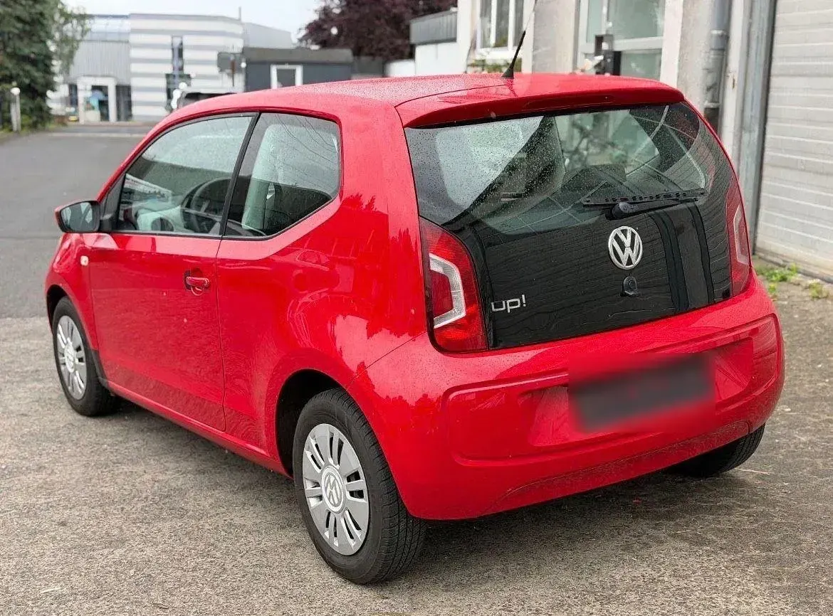 Gebraucht VW up! high up! 75 PS (55 kW) 2011 Rot Kleinwagen