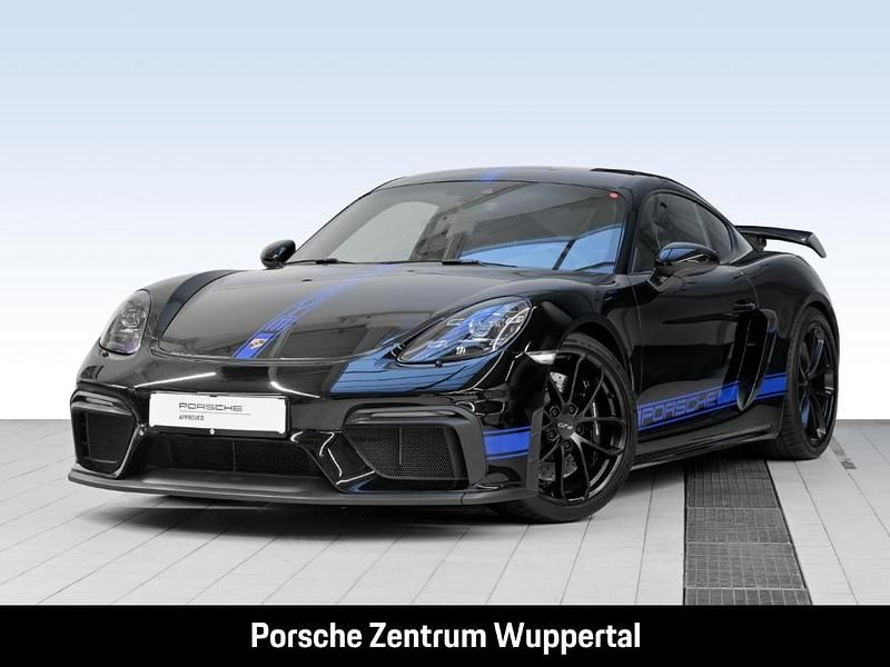 Schwarz Gebraucht 2021 Porsche 718 Cayman GT4 Coupé | 113.790 € (Teuer) - Bild 1/4