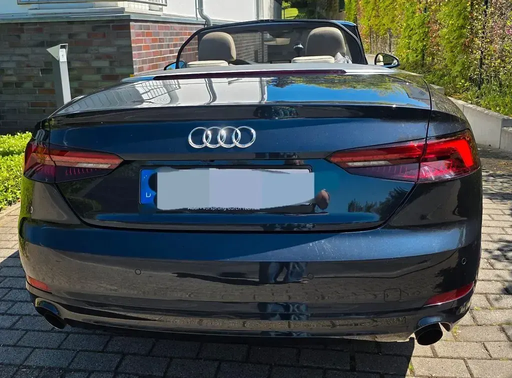 Gebraucht Audi A5 Cabriolet Comfort 190 PS (139 kW) 2017 Blau Cabrio