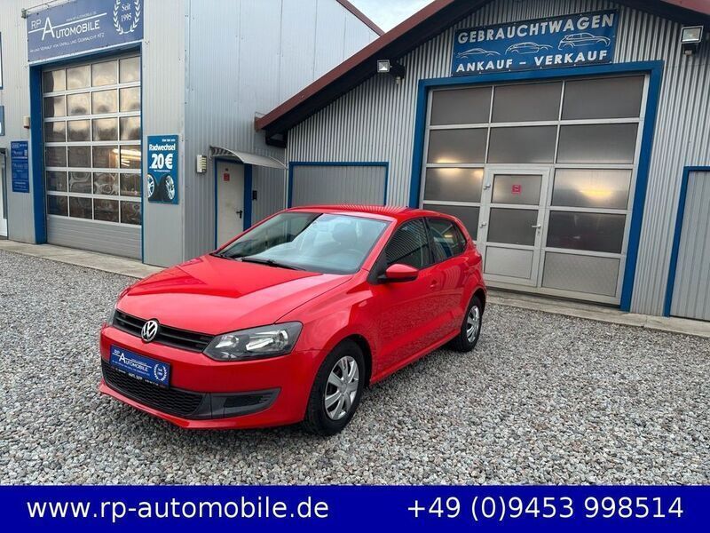 Rot Gebraucht 2010 VW Polo Trendline Kleinwagen | 3.950 € (Superpreis) - Bild 1/4