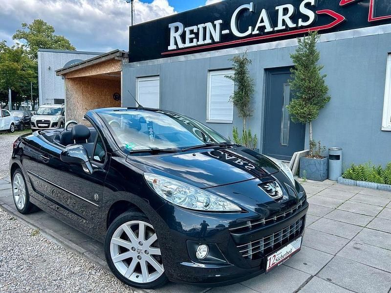 Schwarz Gebraucht 2010 Peugeot 207 CC Roland Garros Cabrio | 6.990 € (Etwas zu teuer) - Bild 1/4