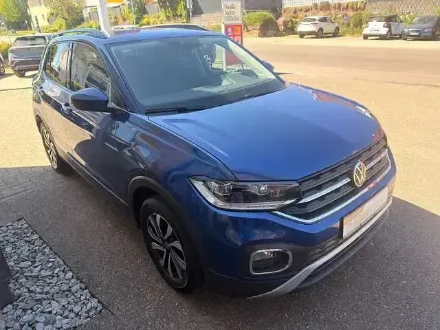Usado VW T-Cross Active 150 CV (110 kW) 2022 Azul SUV