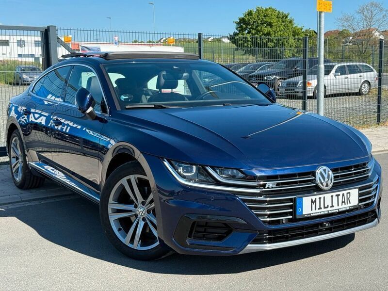 Blau Gebraucht 2019 VW Arteon R-line Limousine | 25.899 € (Etwas zu teuer) - Bild 1/4