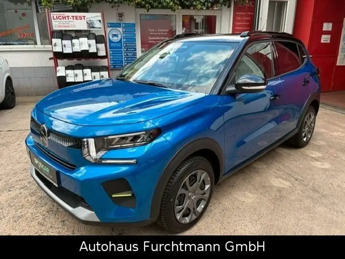 Neu Citroën C3 101 PS (74 kW) 2026 Bright blue/dach schwarz SUV
