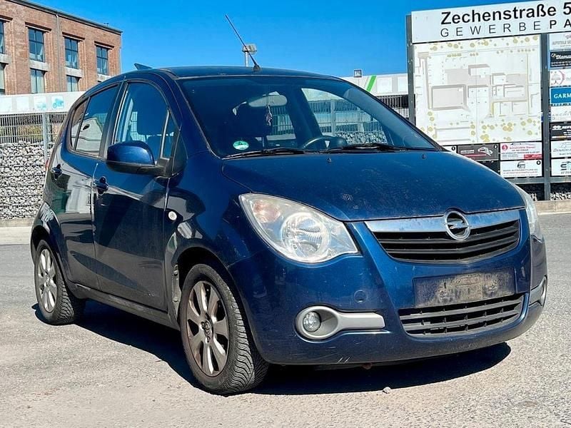Gebraucht Opel Agila Edition 86 PS (63 kW) 2008 Blau Kleinwagen